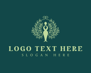 Elegant Lady Tree  Logo