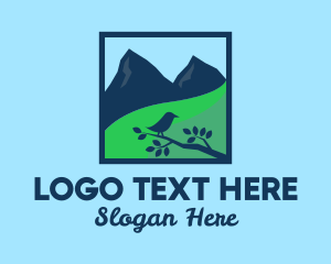 Tourism - Nature Postage Stamp logo design