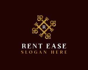 Luxury Realty Key logo design