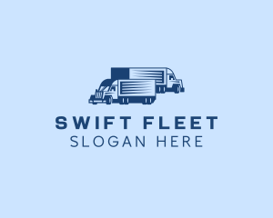 Truck Fleet Haulage logo design