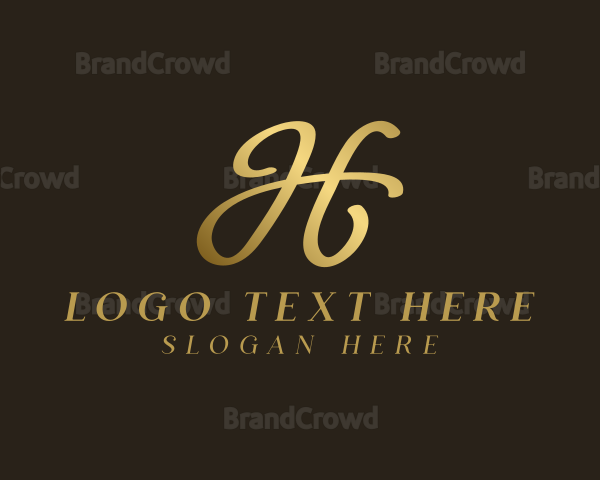 Elegant Boutique Letter H Logo