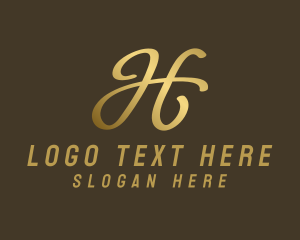 Letter H - Elegant Boutique Fashion logo design