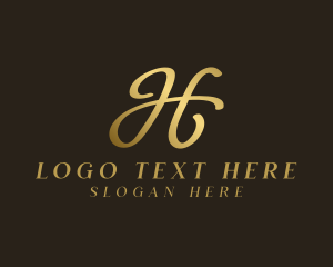 Script - Elegant Boutique Letter H logo design