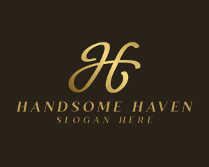 Elegant Boutique Letter H logo design