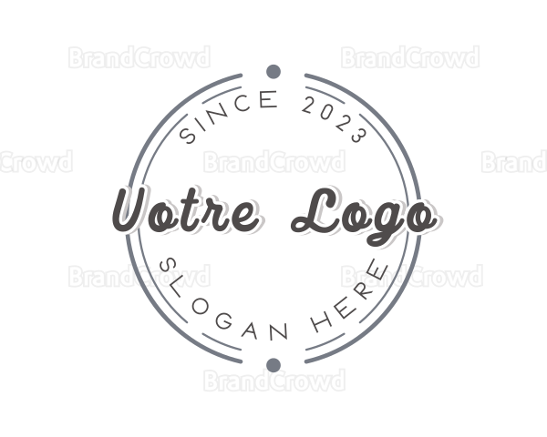 Geometric Company Apparel Logo