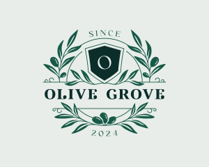 Olive - Elegant Olive Garden logo design