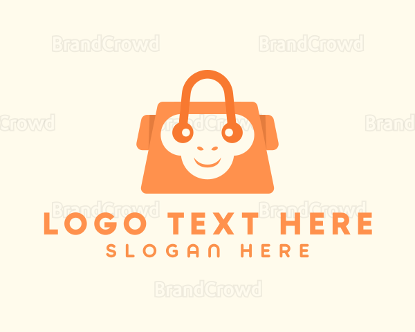 Monkey Shopping Bag Logo