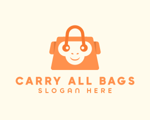Bag - Monkey Shopping Bag logo design