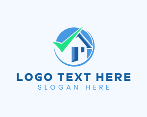 Rental - House Realty Check logo design