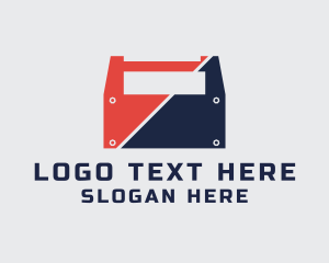 Plumber - Handyman Carpentry Toolbox logo design