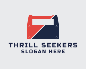 Handyman Carpentry Toolbox logo design