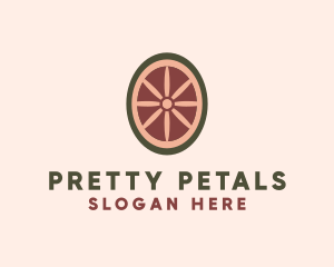 Floral Petal Daisy logo design