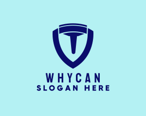 Clean Squeegee Shield Logo