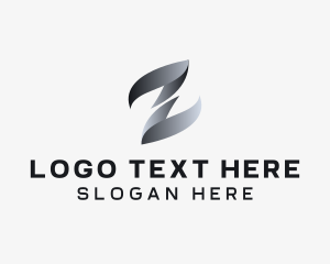 Gradient - Sharp Industrial Letter Z logo design