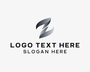 Financial - Sharp Industrial Letter Z logo design