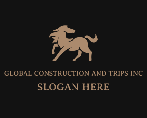 Equestrian Horse Stallion Logo
