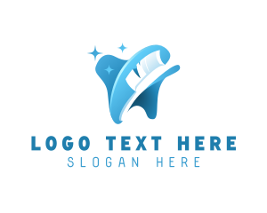 Toothpaste - Dental Toothbrush Dentist logo design