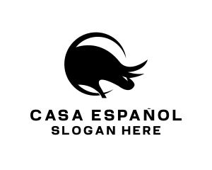 Spanish - Matador Bull Horns logo design