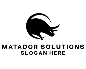 Matador Bull Horns logo design