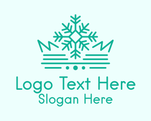 Snowflake Crown Jewelry Logo