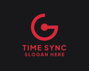 Timer - Modern Letter G Timer logo design