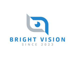 Pupil - Optical Vision Letter O logo design