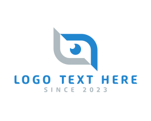 Visual - Optical Vision Letter O logo design