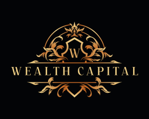 Royalty Crest Wealth logo design