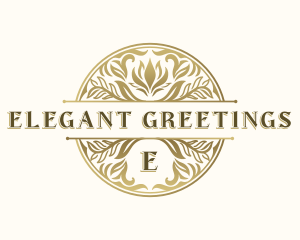 Luxury Floral Ornament logo design