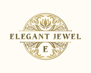 Luxury Floral Ornament logo design