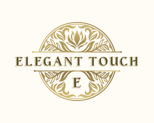 Luxury Floral Ornament logo design