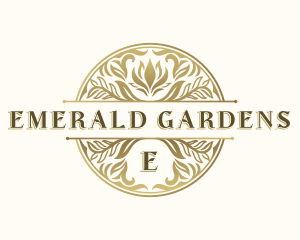 Luxury Floral Ornament logo design