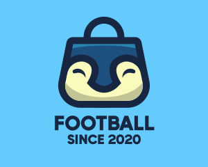 Online - Happy Penguin Bag logo design