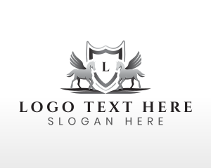 Polo - Premium Pegasus Stallion logo design