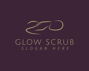 Exfoliation - Body Wellness Spa logo design