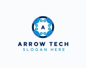 Technology AI Developer logo design