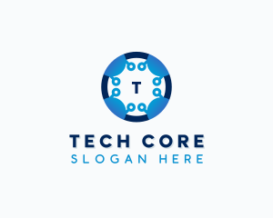 Technology AI Developer logo design