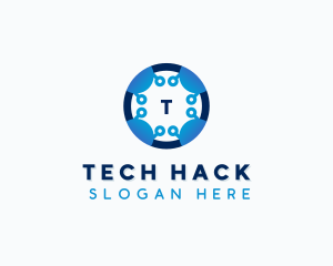 Technology AI Developer logo design