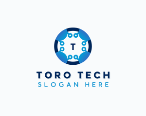 Technology AI Developer logo design