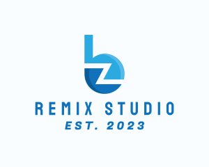 Electric Media Studio logo design