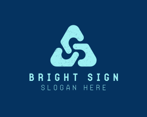 Sign - Rugged Business Warning Sign logo design