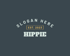Apparel Hipster Business logo design
