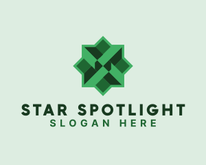 Geometric Star Business logo design