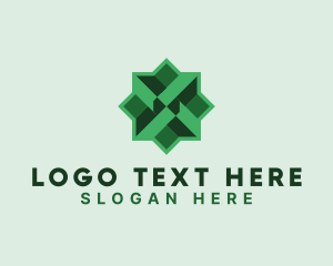 Textile - Geometric Star Business logo design
