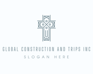 Religion Cross Faith Logo