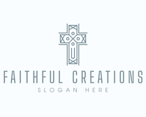 Faith - Religion Cross Faith logo design