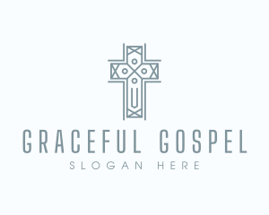 Gospel - Religion Cross Faith logo design