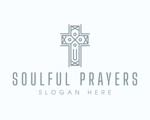 Religion Cross Faith logo design