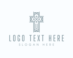 Christ - Religion Cross Faith logo design