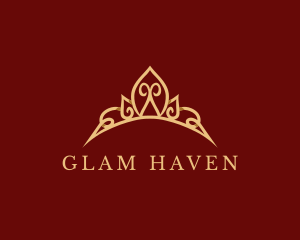 Glam - Glam Pageant Tiara logo design